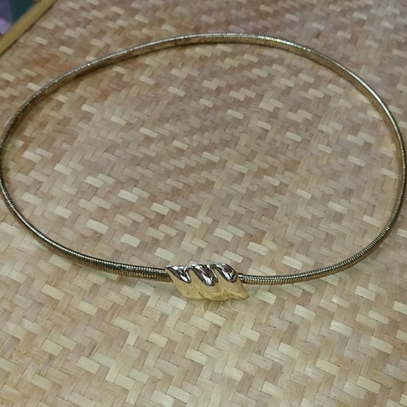 Vintage Slinky Grannycore gold tone belt main image 5